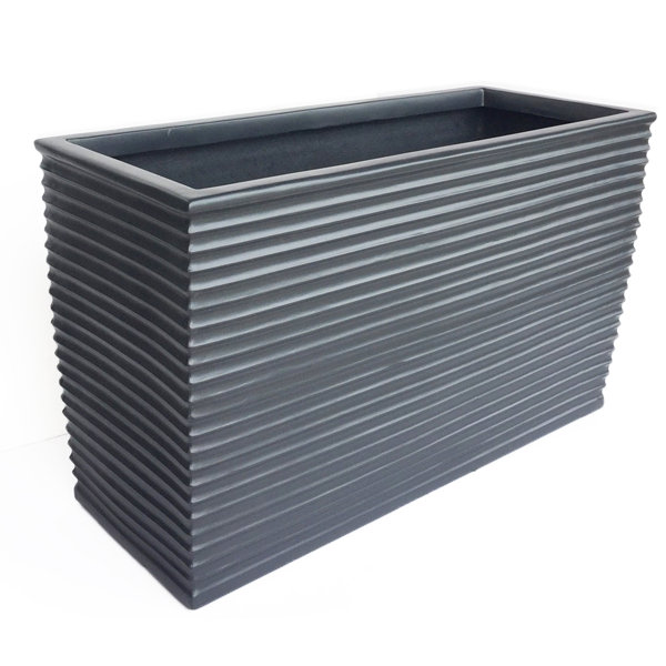 Rebrilliant Daley Fiberglass Planter Box Wayfair